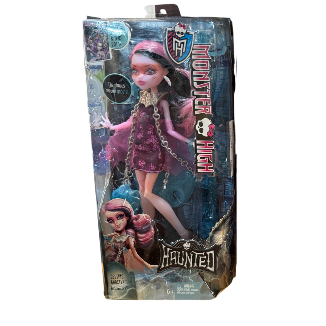 Mattel Monster High "Haunted Getting Ghostly" Draculaura fashion doll