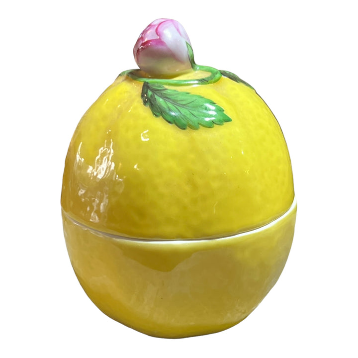 Herend Hungary - Lemon Trinket Box