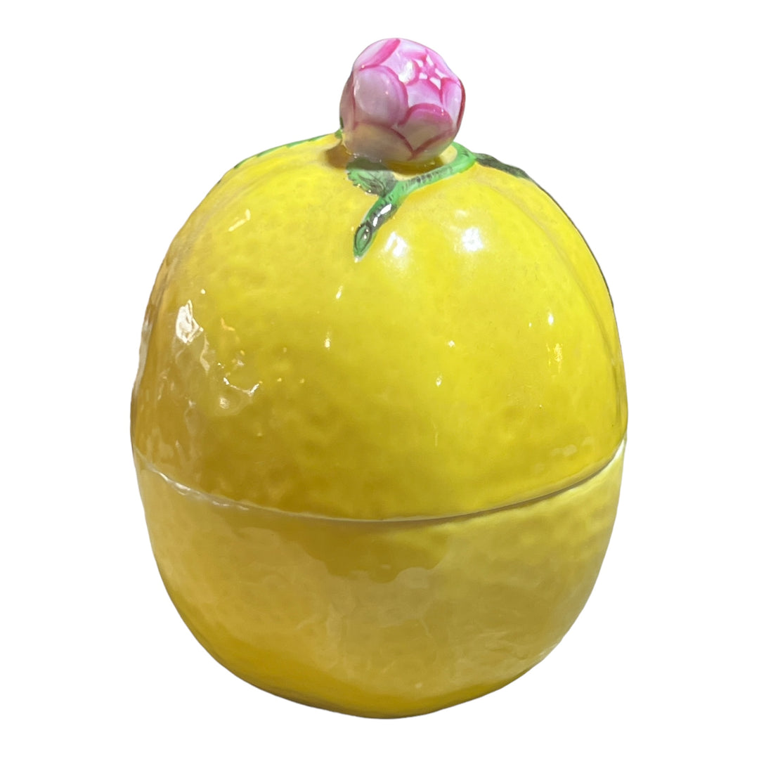 Herend Hungary - Lemon Trinket Box