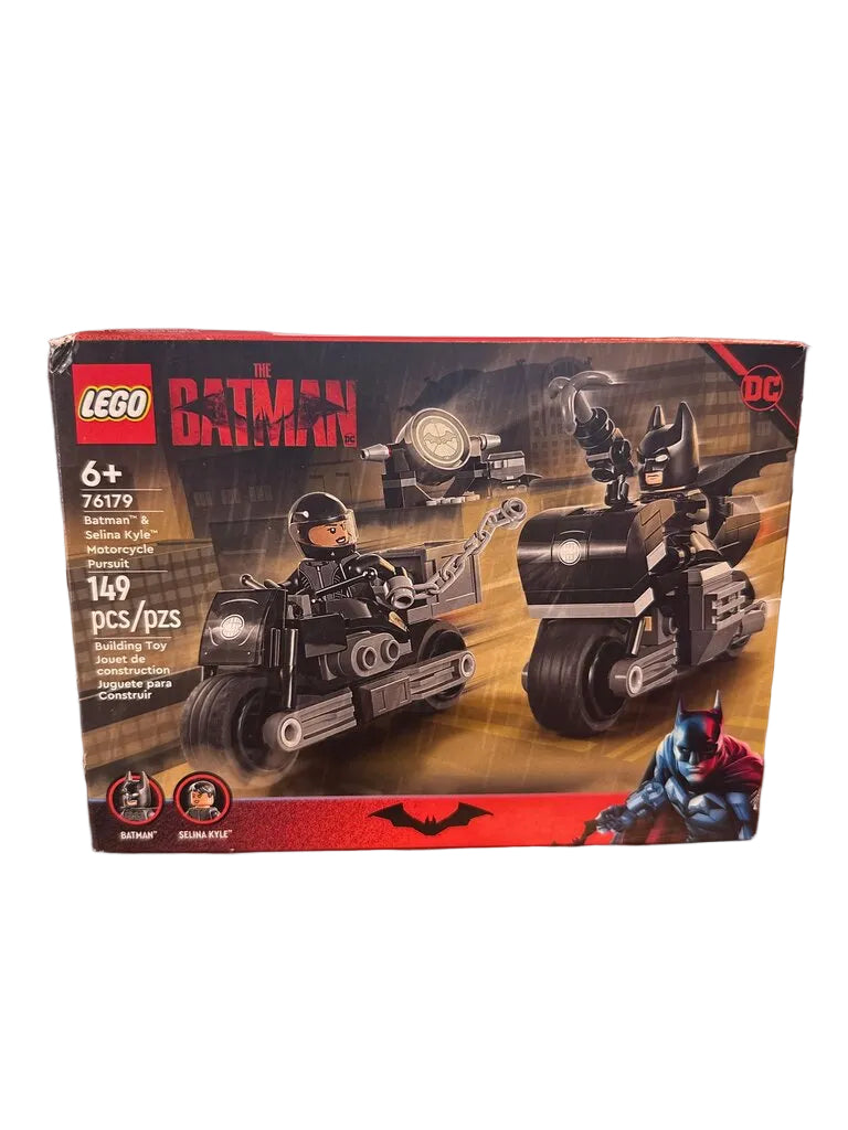 LEGO The Batman Batman &amp; Selina Kyle Motorcycle Set 76179