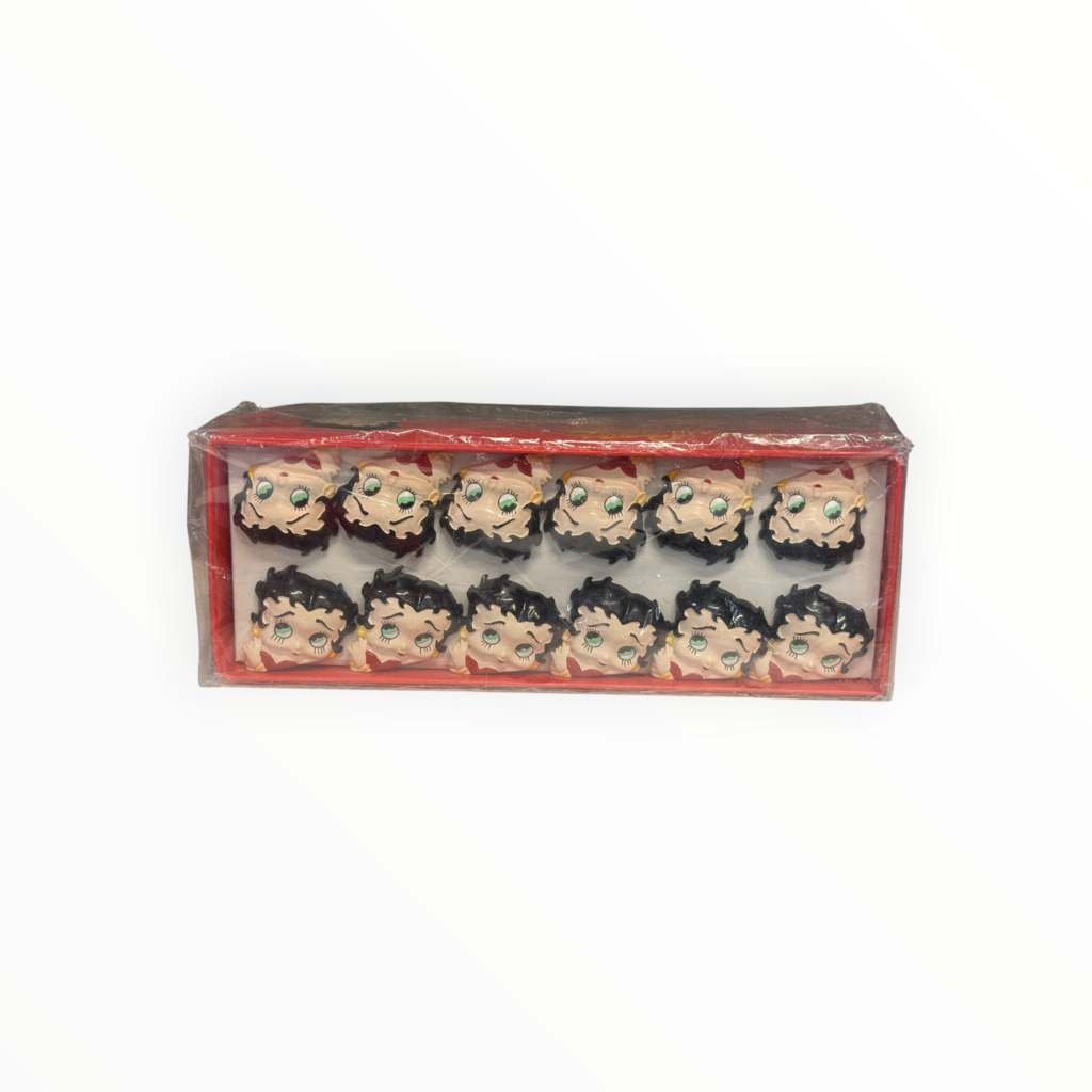 Betty Boop 12 Decorative Shower Hooks