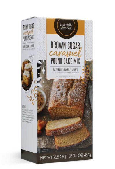 Tastefully Simple - Brown Sugar Caramel Pound Cake Mix