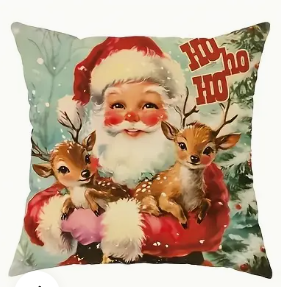 Christmas Pillow - Santa Ho Ho Ho