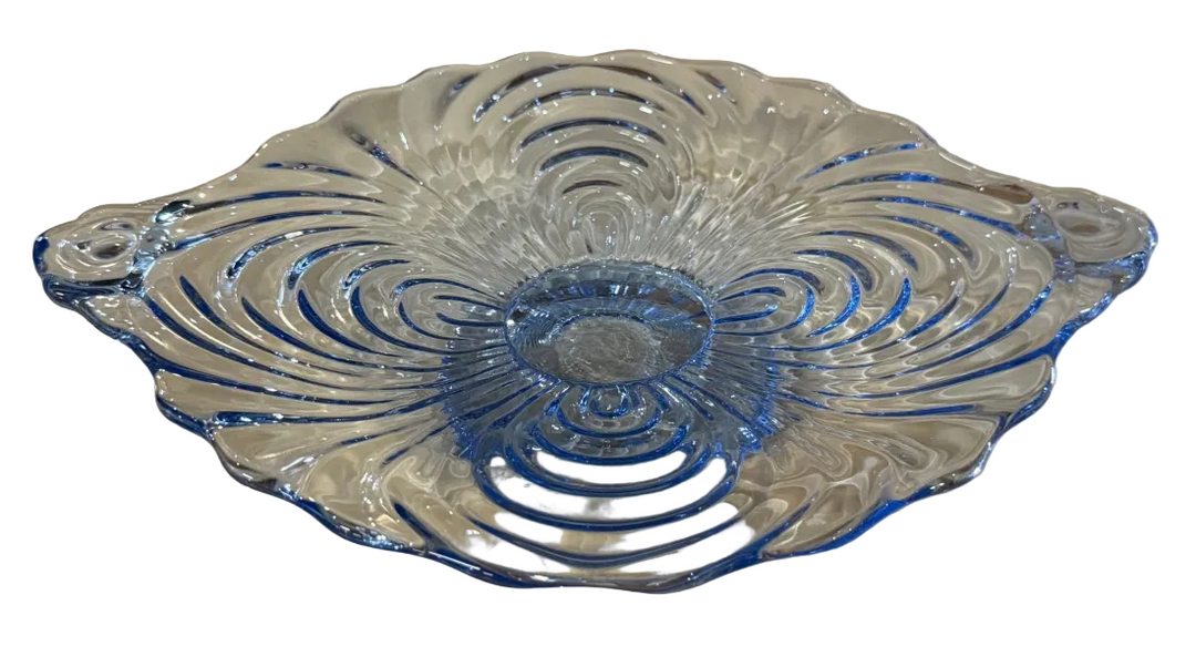 Cambridge Caprice Tab Handled Footed Bowl