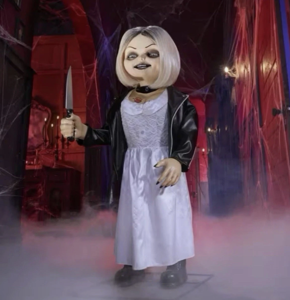 Chucky’s Bride Animated Tiffany Valentine Doll 3.5 Ft Tall