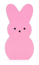 Wooden Peep / Bunny Easter Decor