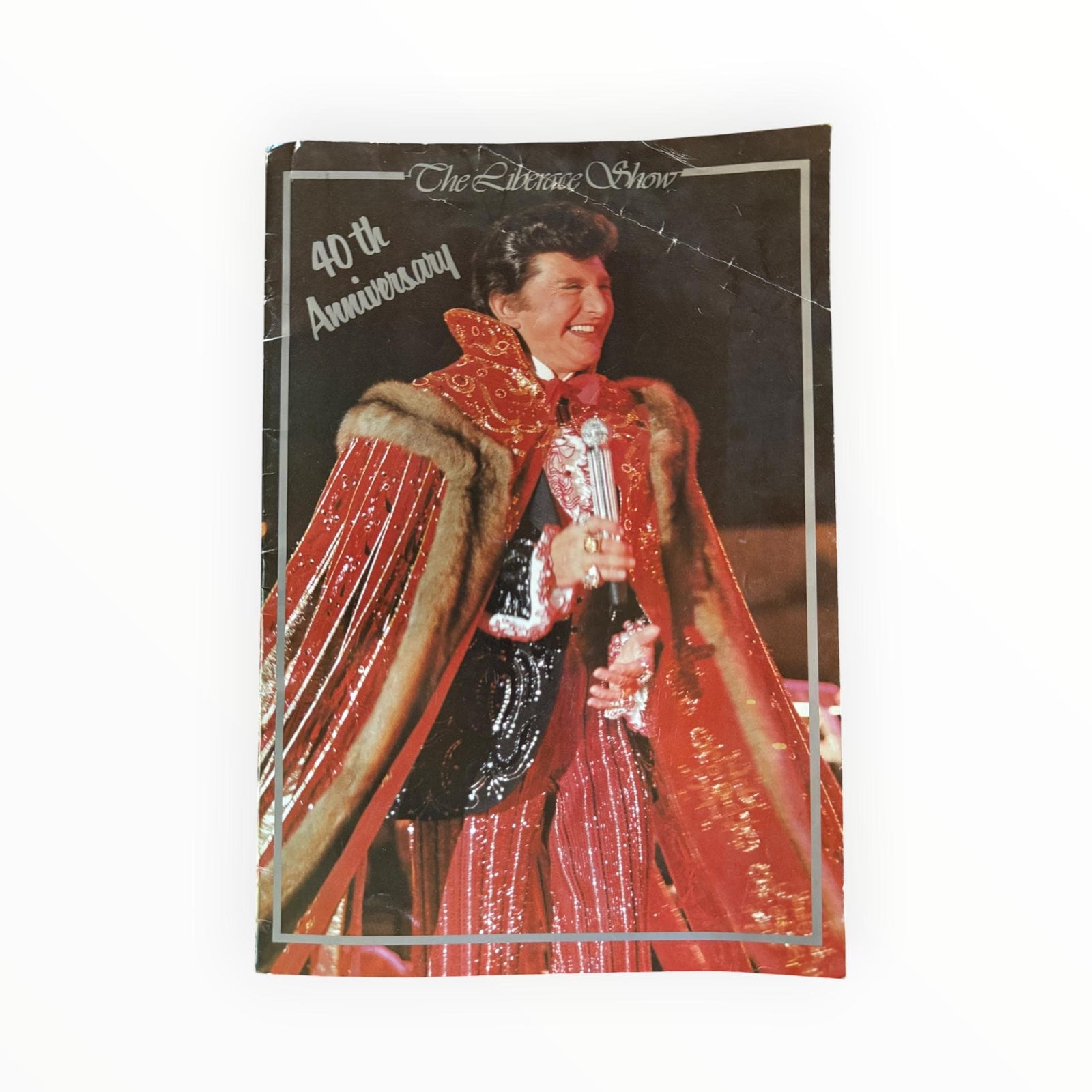 40th Anniversary Theater Program for The Liberace Show
