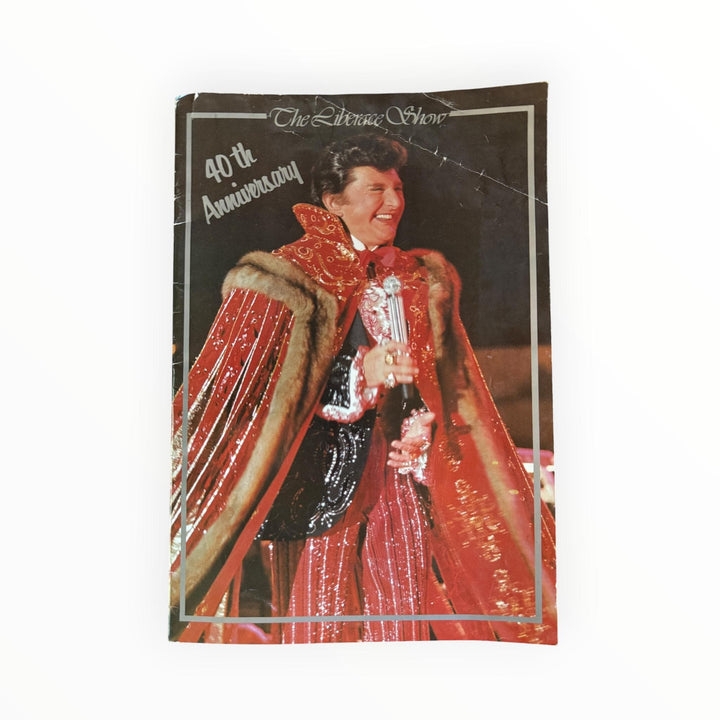 40th Anniversary Theater Program for The Liberace Show