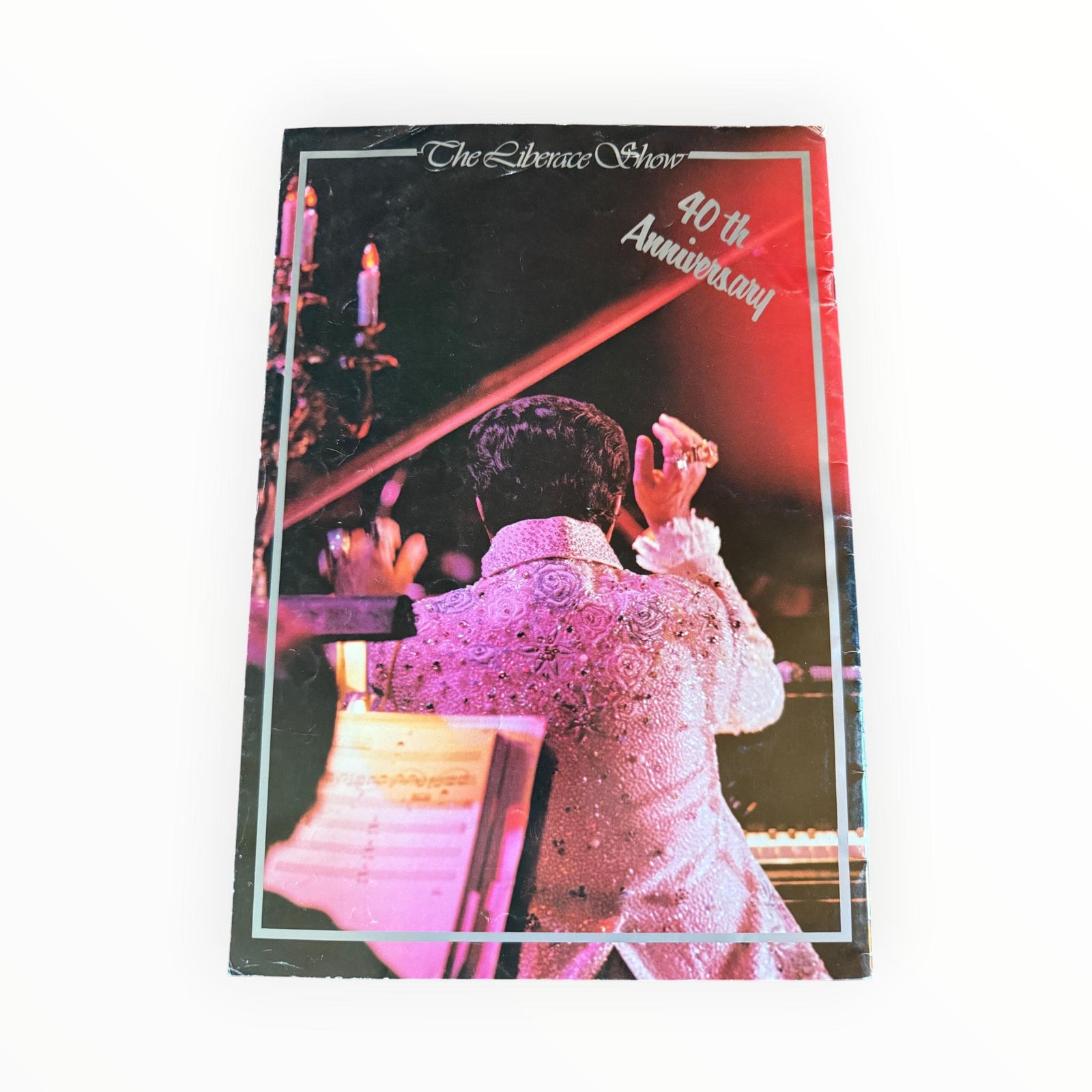 40th Anniversary Theater Program for The Liberace Show
