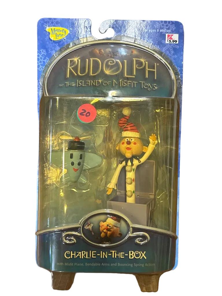 Rudolph Charlie-in-the-Box Figure