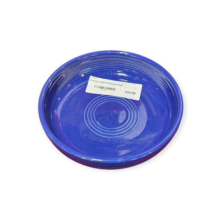 Vintage Fiesta - Cobalt Dessert Bowl