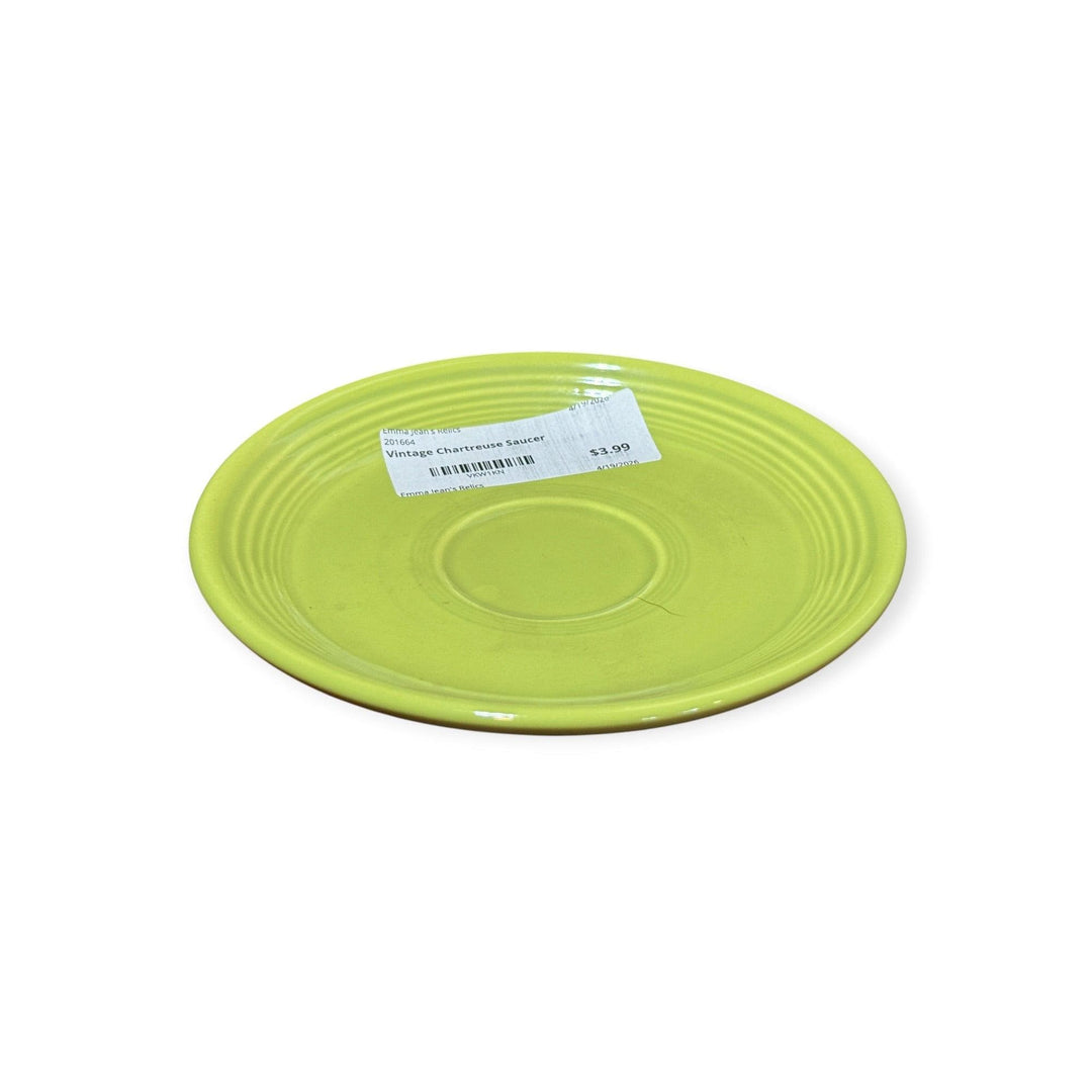 Vintage Fiesta - Chartreuse Saucer