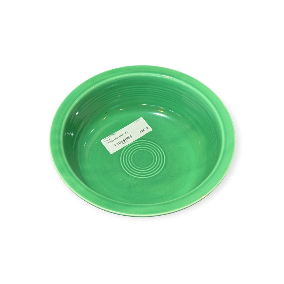 Vintage Fiesta - Vintage Green Bowl 8.5&amp;quot;