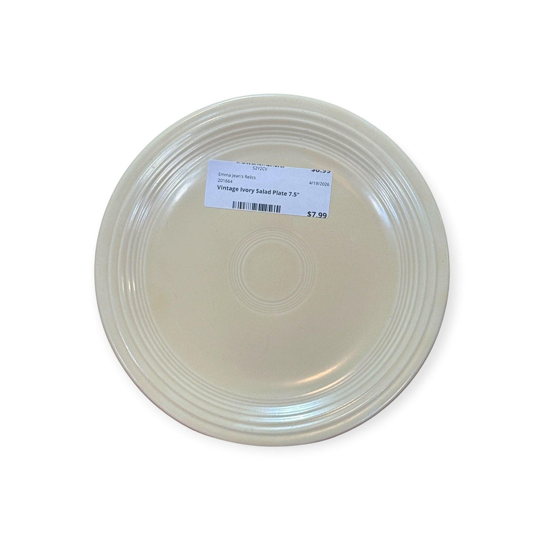 Vintage Fiesta - Ivory Salad Plate 7.5&amp;quot;