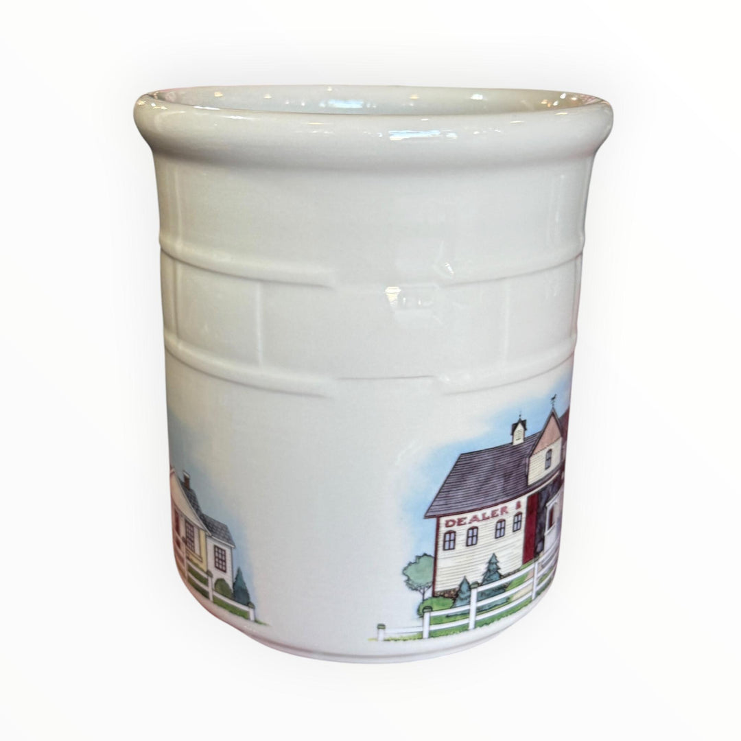 Longaberger Large Homestead Crock 7&amp;quot; Tall Made in USA