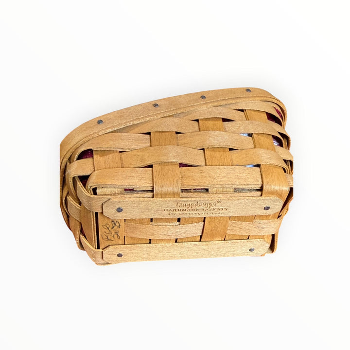 Longaberger Cilantro Basket with Liner and Protector