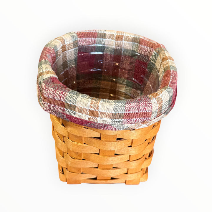 Longaberger Pen Pal Basket with Liner and Protector