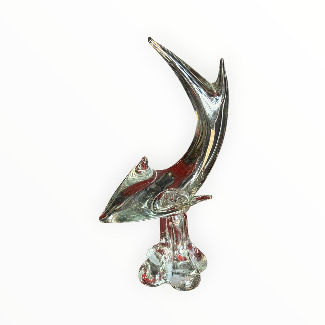 Murano Glass Dolph / Fish Statue