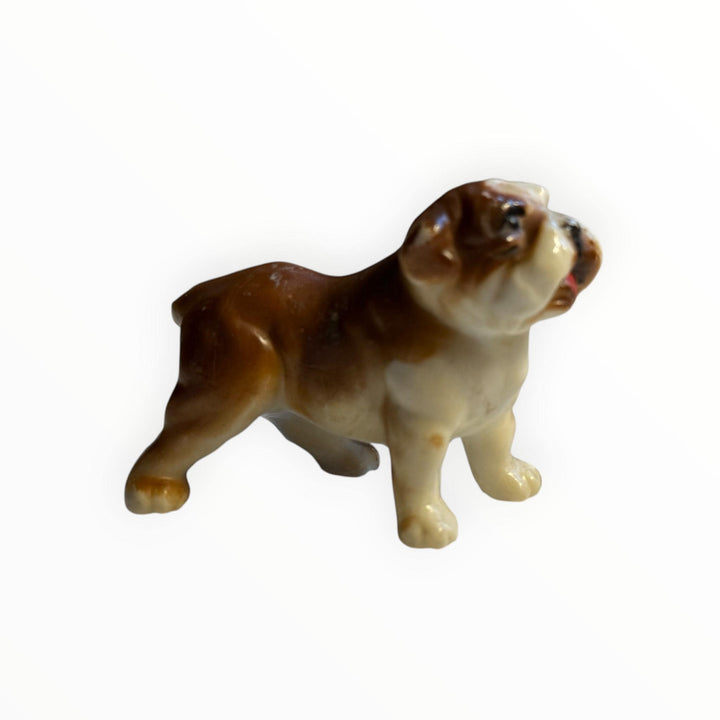 Small Composite Bulldog Figurine Hong Kong