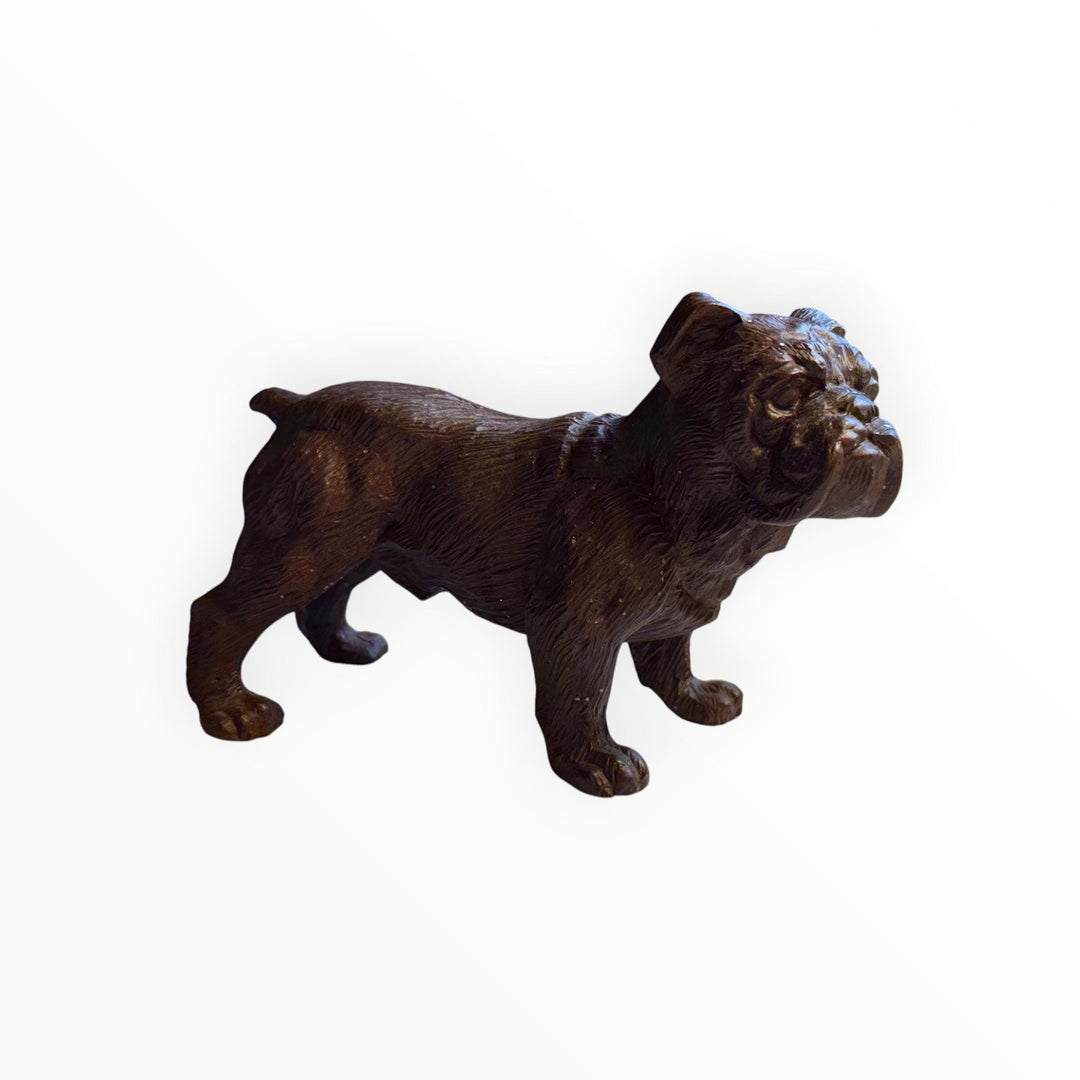 Resin Bulldog Statue