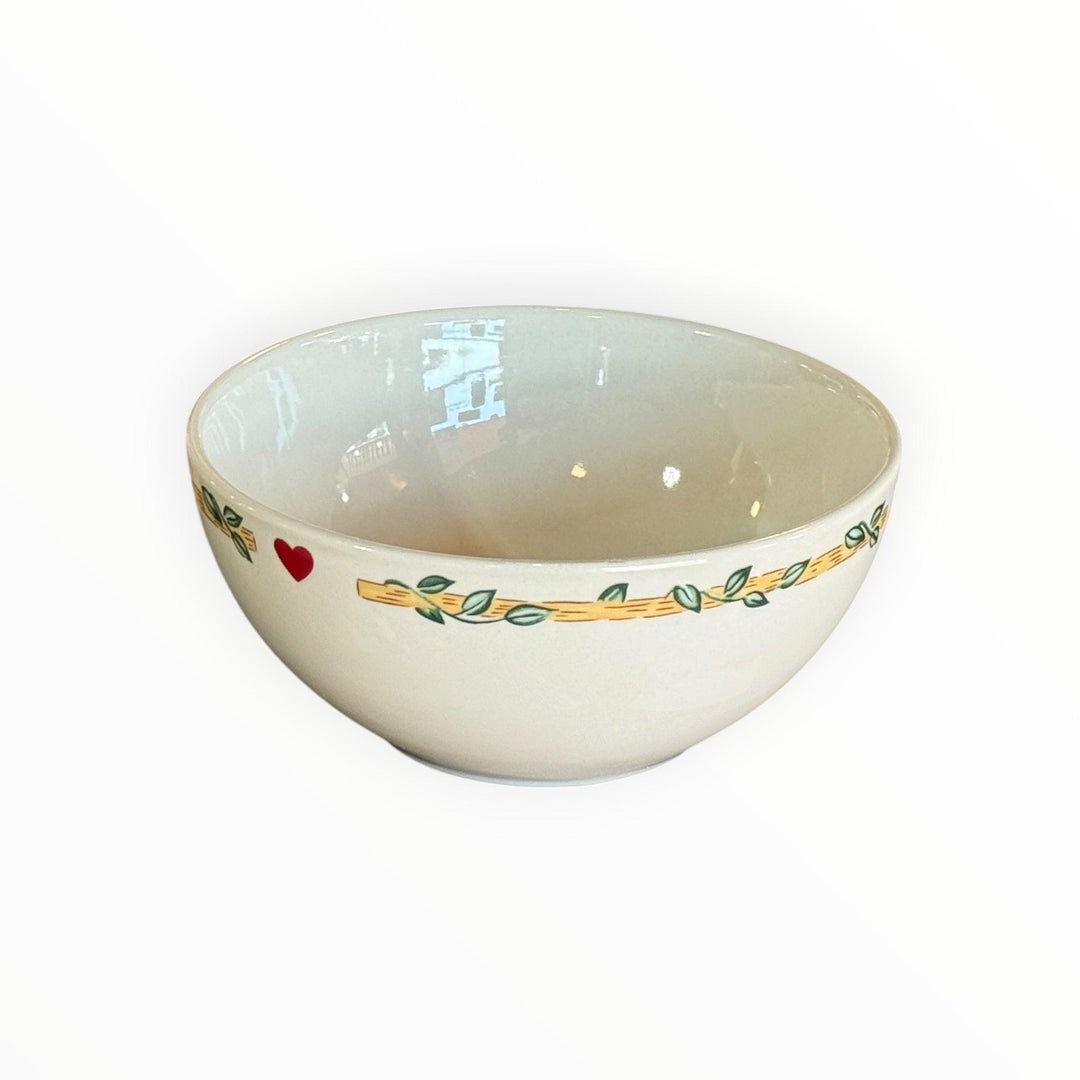 Thomson Pottery Birdhouse Cereal Bowl