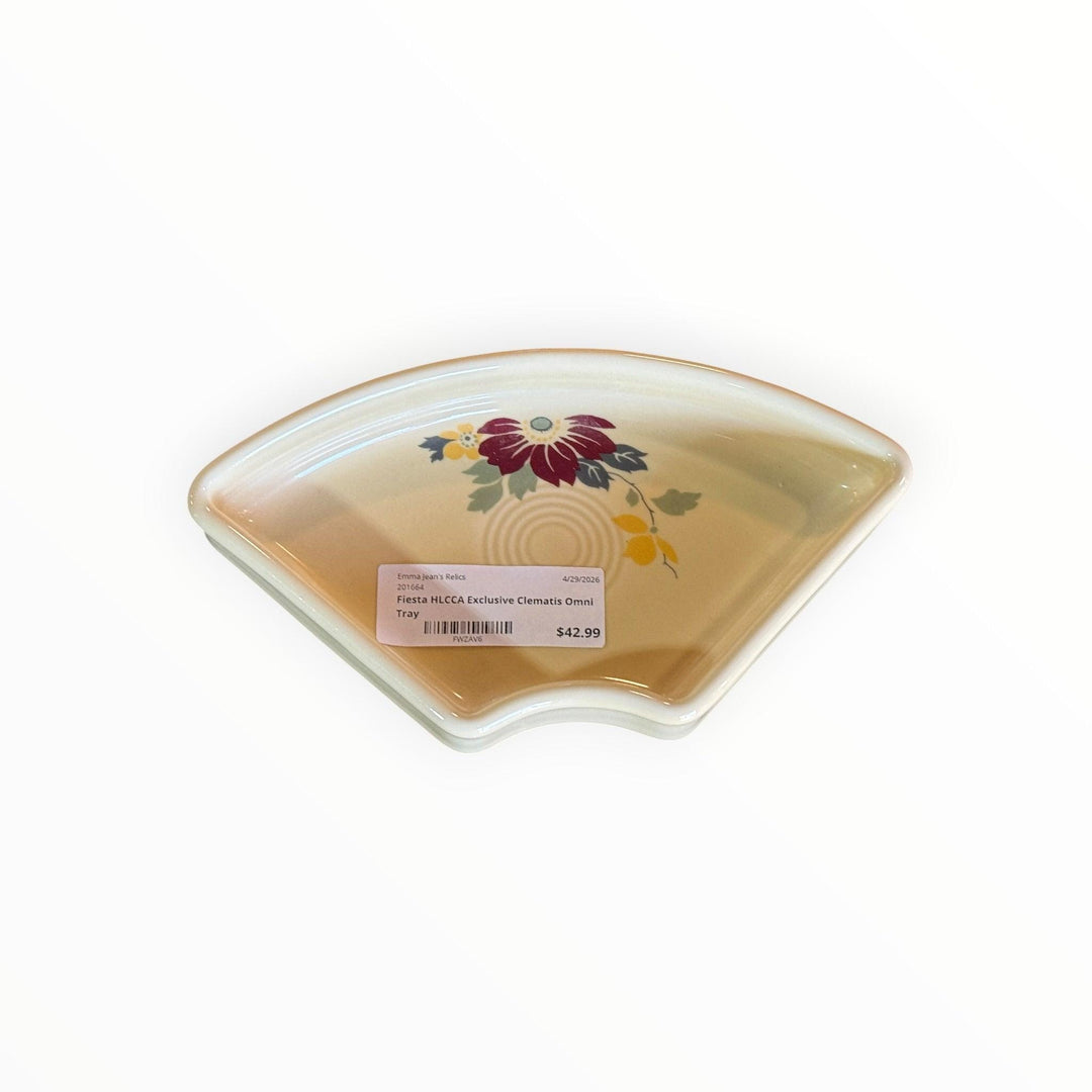 Fiestaware HLCCA Exclusive Clematis Omni Tray 
