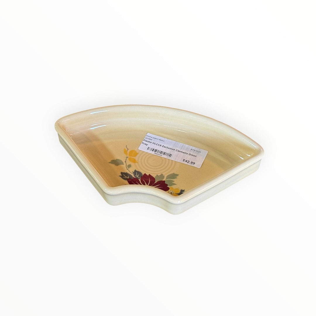 Fiestaware HLCCA Exclusive Clematis Omni Tray 
