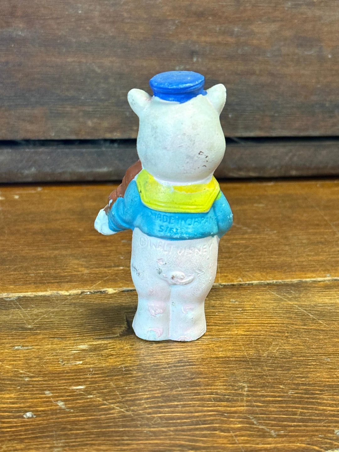 Vintage Walt Disney &amp;quot;Three Little Pigs&amp;quot; Porcelain Figurine Violin
