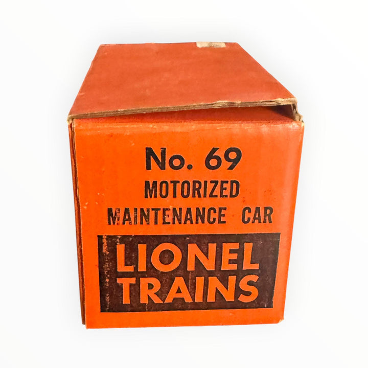 Trains - Lionel Trains No. 69 Motorized Maintenance Car