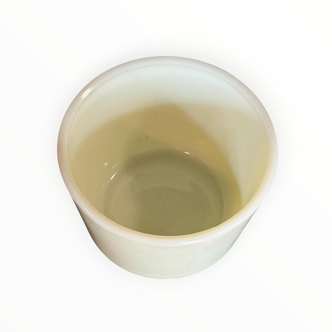 Vintage McKee Uranium Glass Lidded Custard Dish