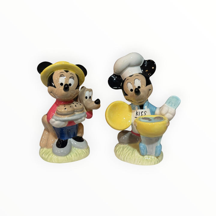 Mickey &amp; Minnie BBQ Salt and Pepper Shakers