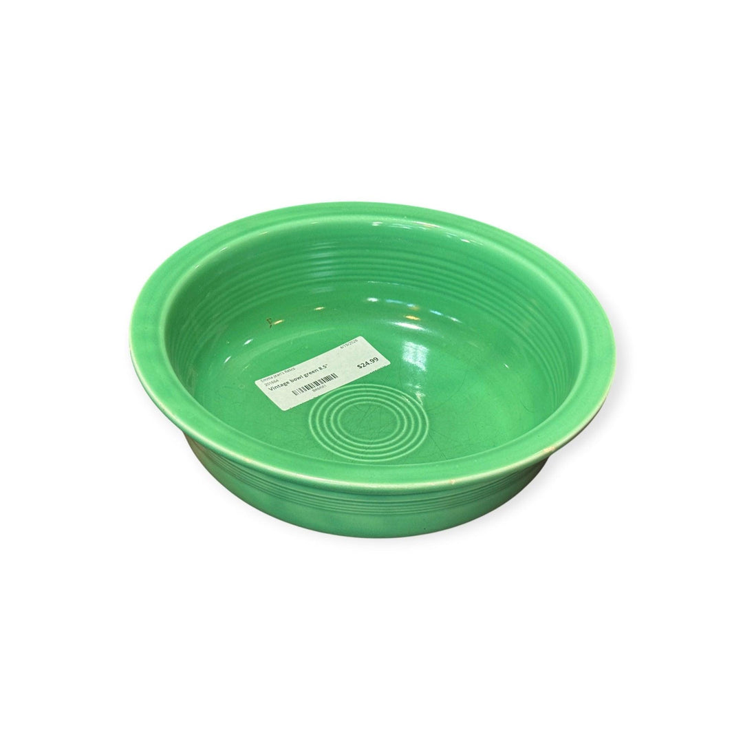 Vintage Fiesta - Vintage Green Bowl 8.5&amp;quot;