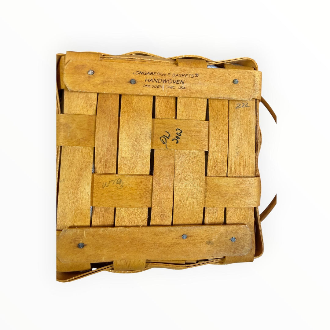 Longaberger Measuring Basket with Liner and 2 Protectors