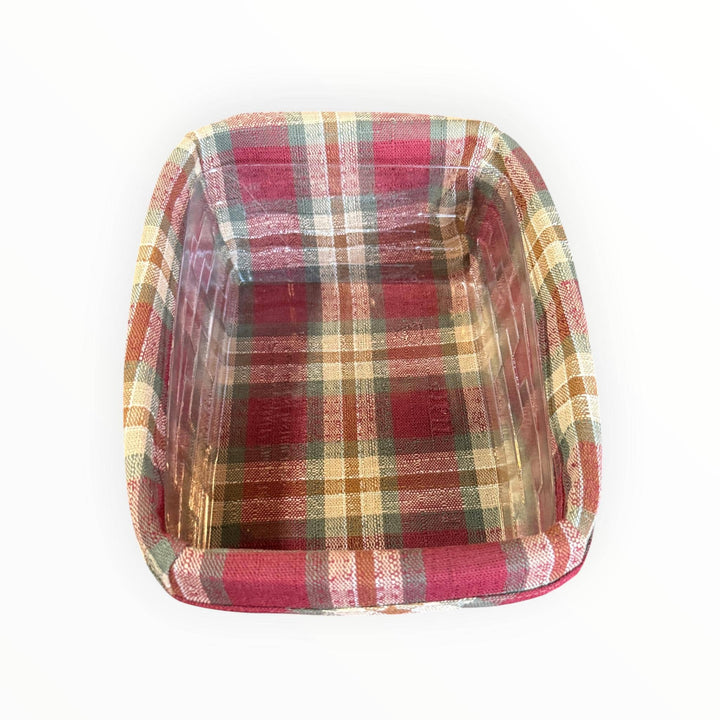 Longaberger Note Pal Basket with Liner, Protector and Note Pad