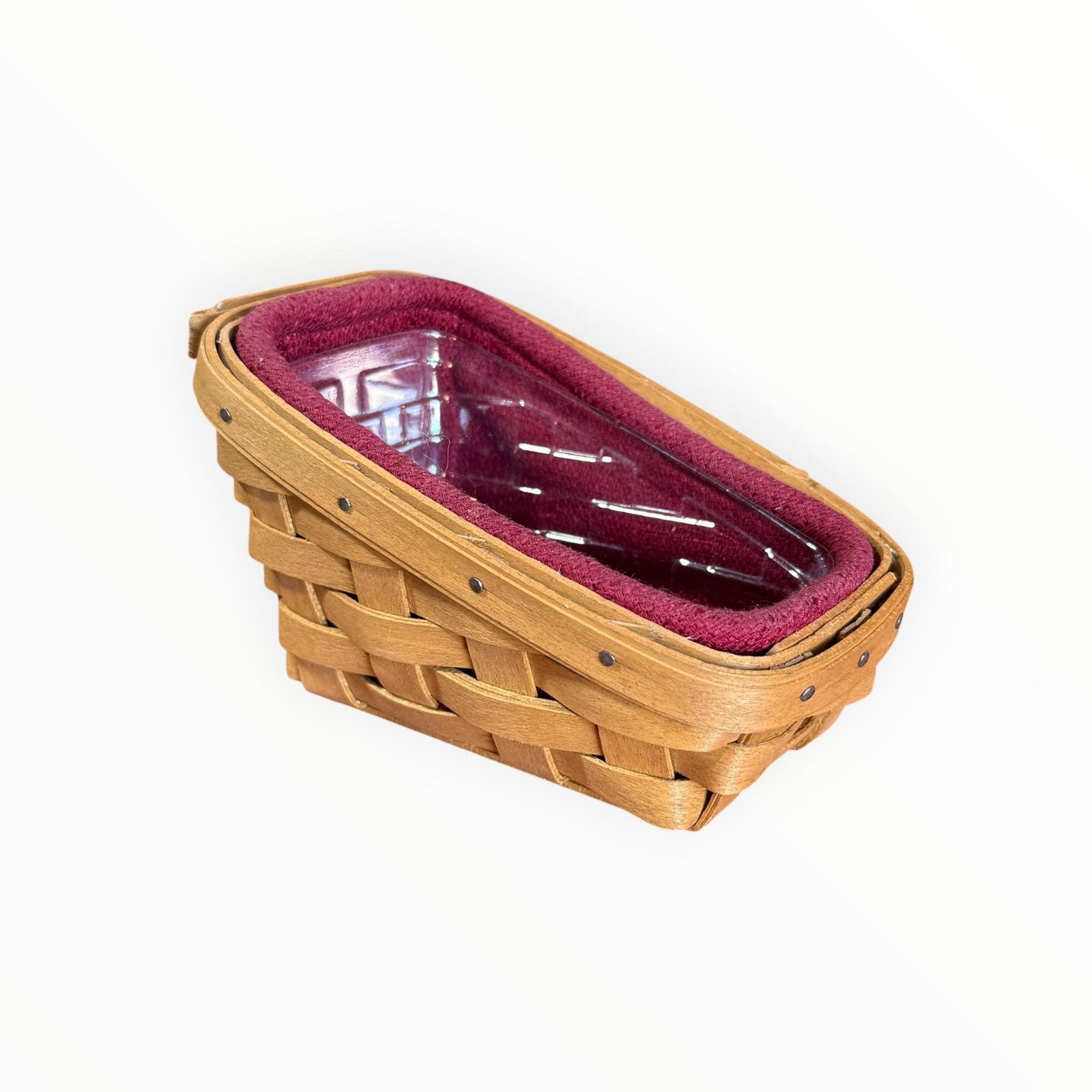 Longaberger Cilantro Basket with Liner and Protector