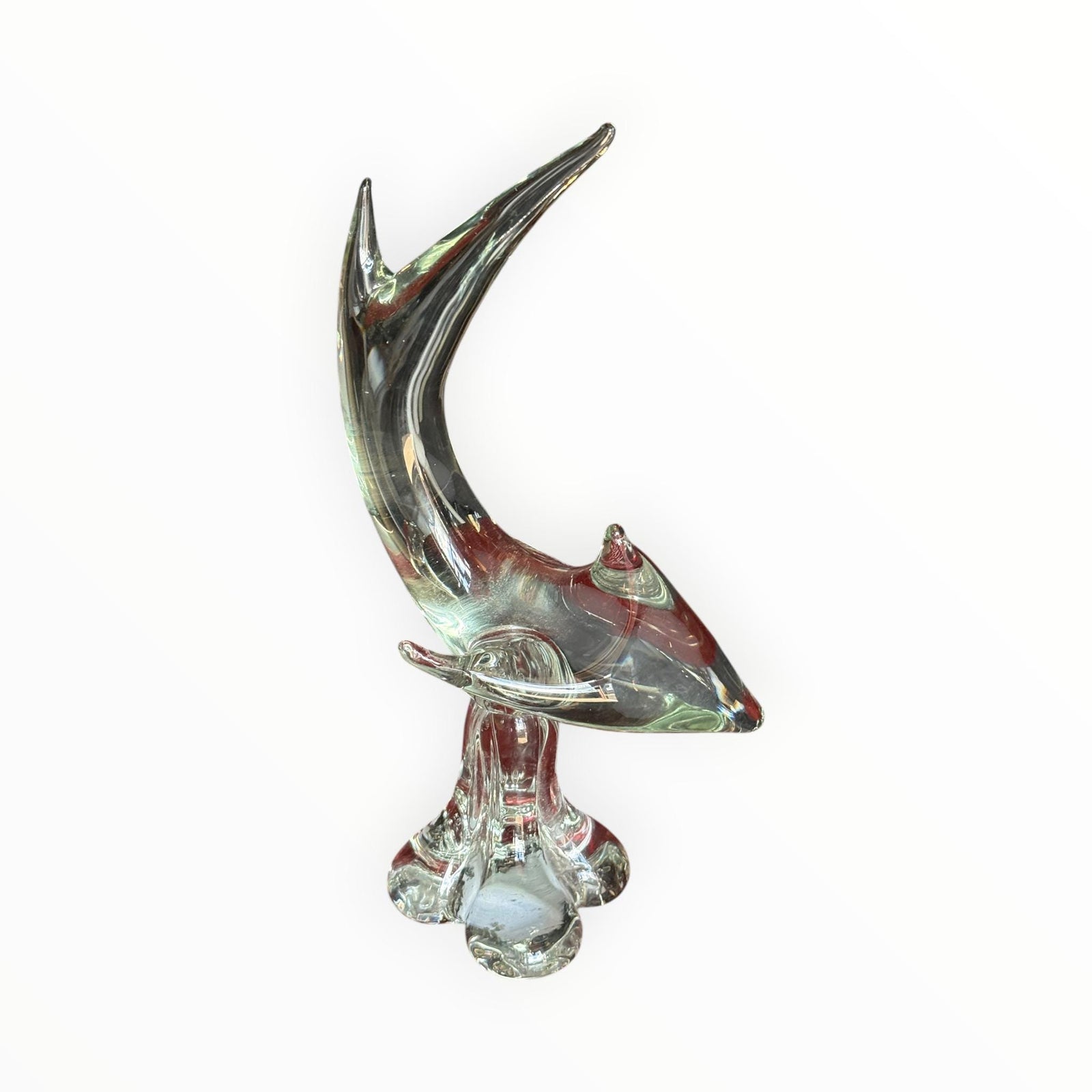 Murano Glass Dolph / Fish Statue