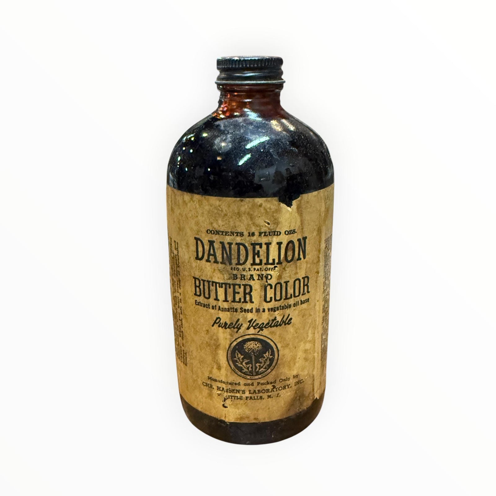 Dandelion Brand Butter Color 16 ounces