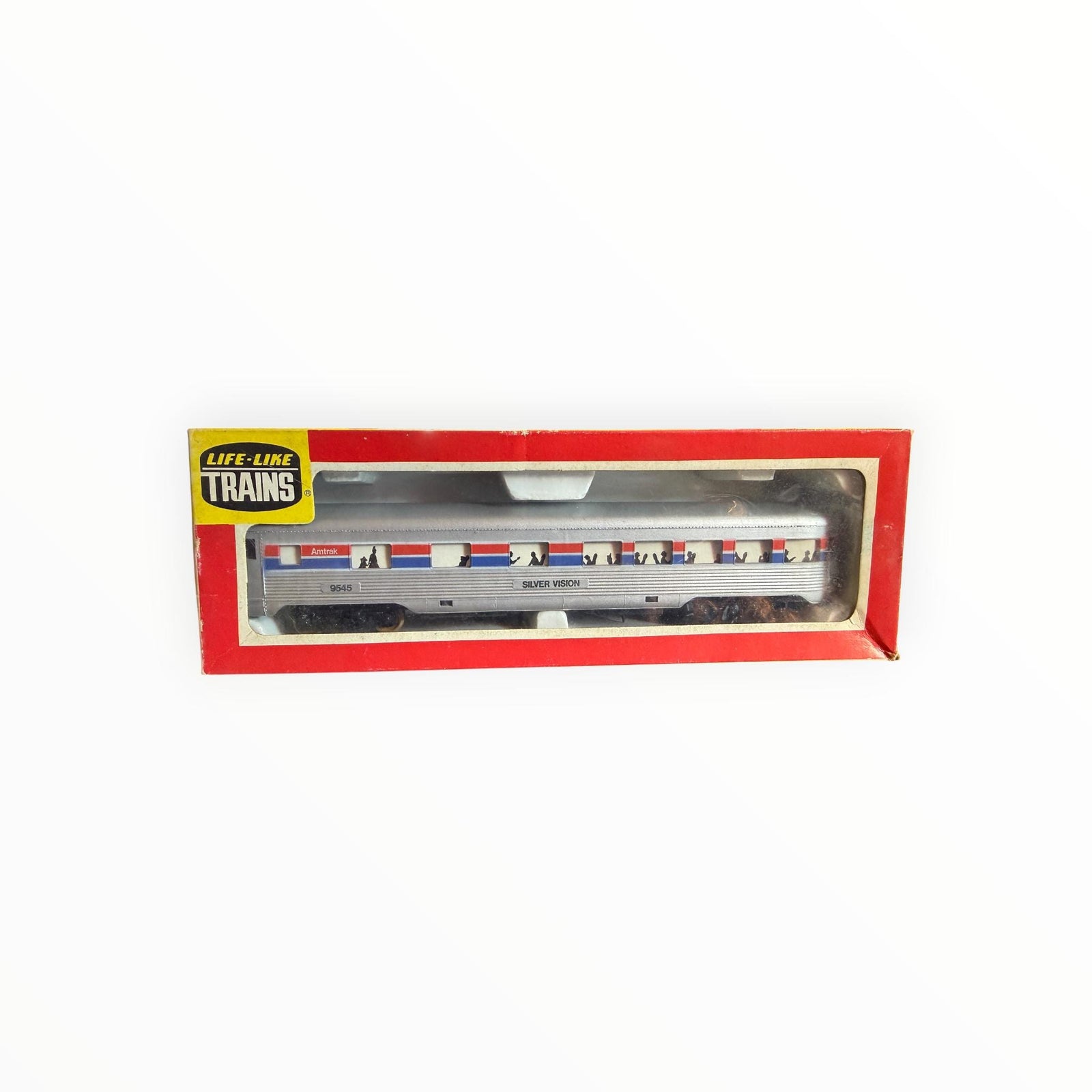 Life-Like HO Scale Trains Silver Vision Observation Car #9545