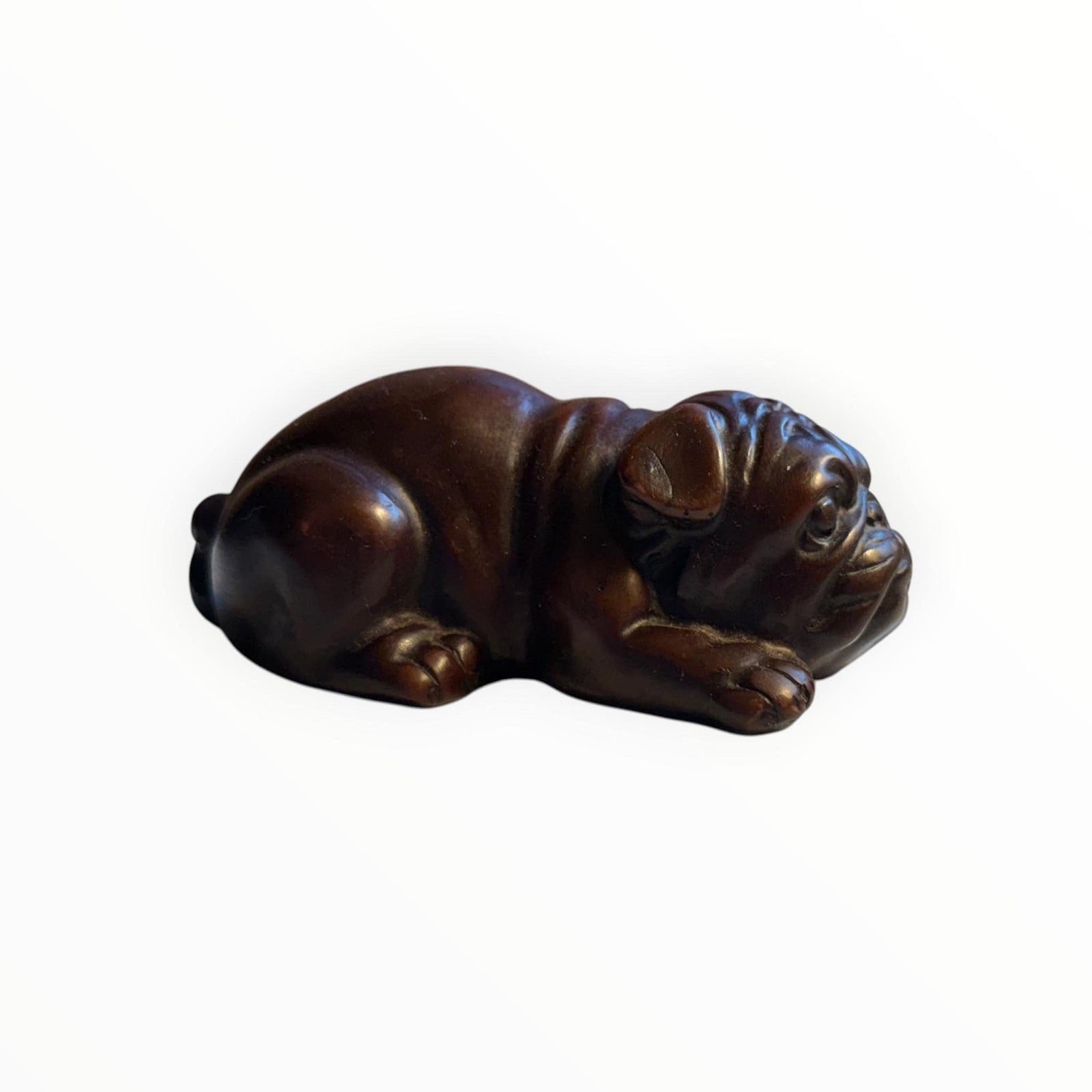 Sleeping Pug Statue
