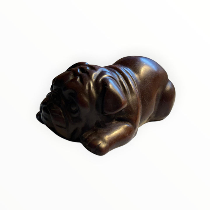 Sleeping Pug Statue