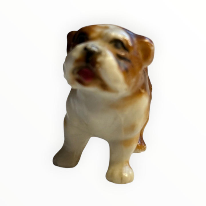 Small Composite Bulldog Figurine Hong Kong