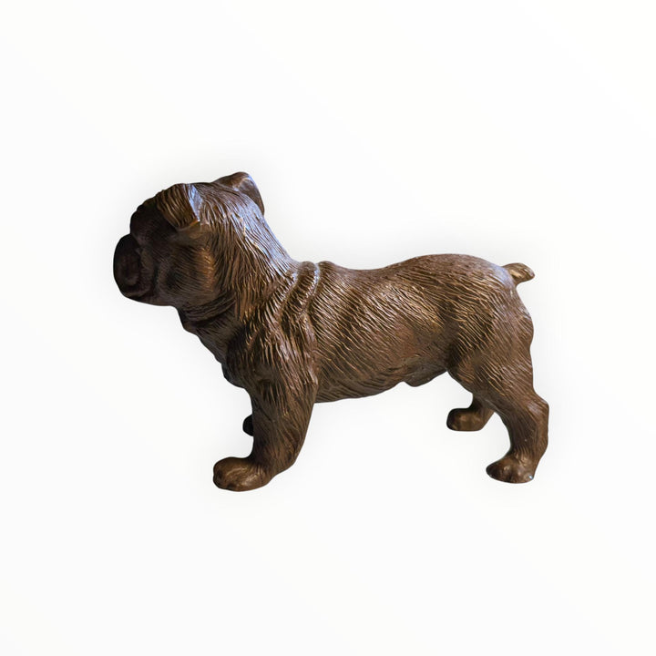 Resin Bulldog Statue