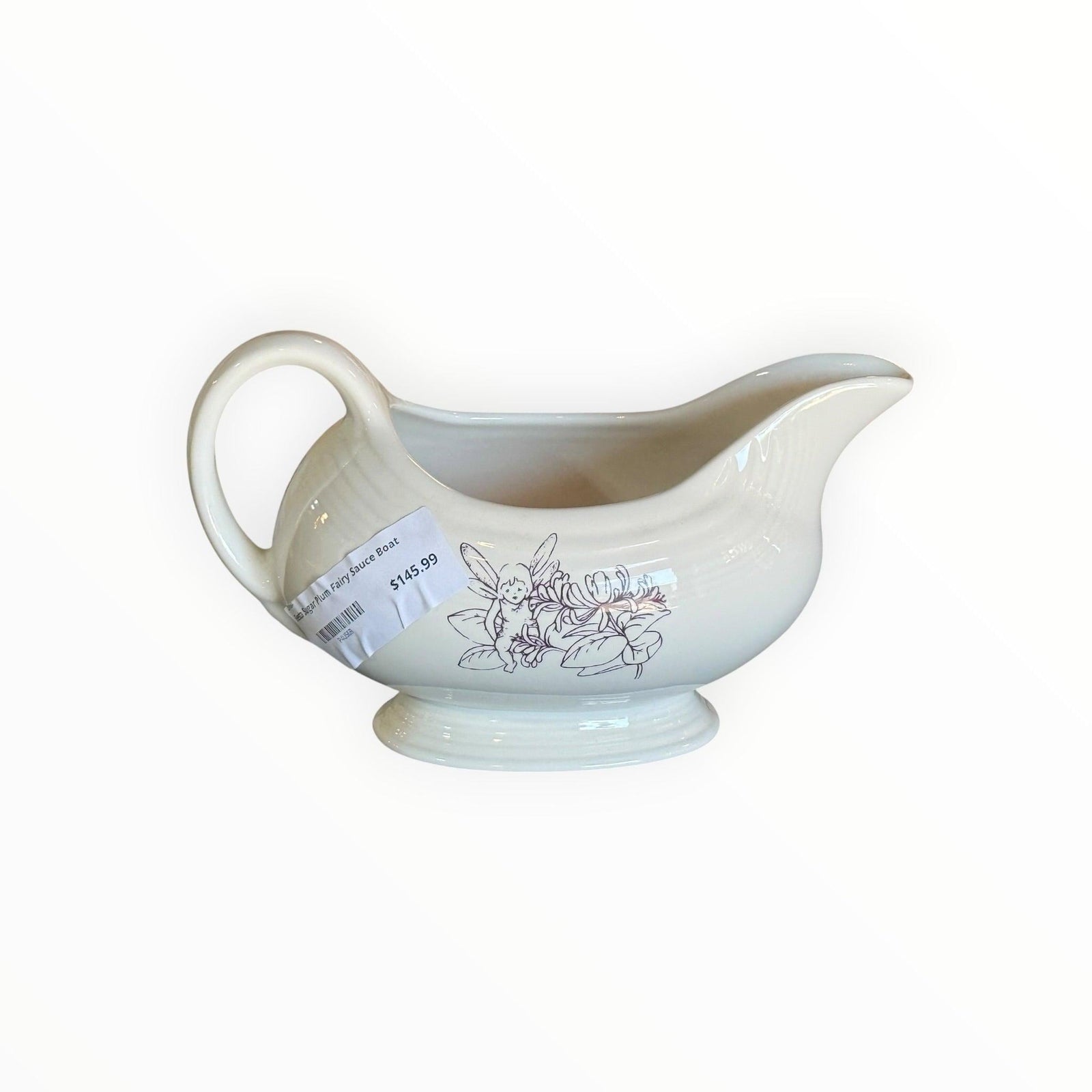 Fiestaware Sugar Plum Fairy Gravy Boat