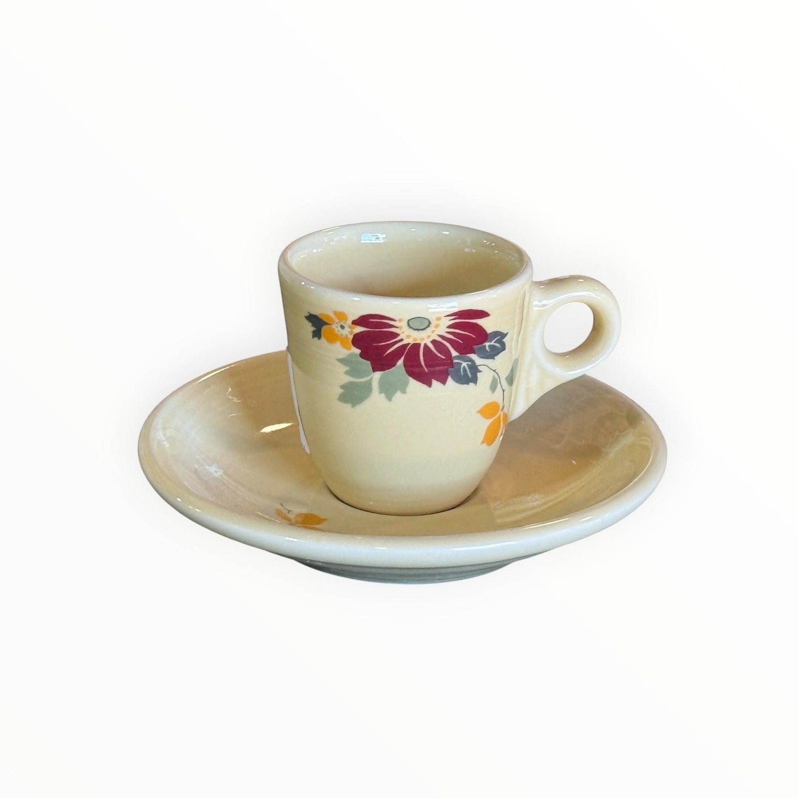 Fiestaware HLCCA Exclusive Clematis Demi Cup & Saucer